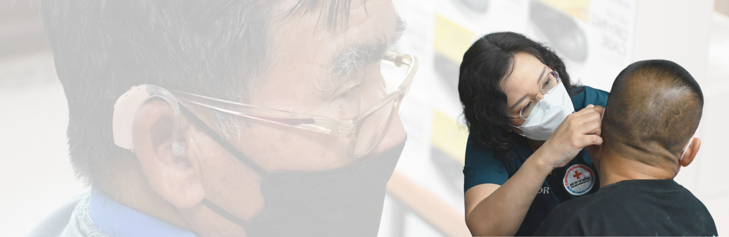 โครงการเครื่องช่วยฟังสภากาชาดไทย เพื่อผู้ด้อยโอกาส Thai Red Cross Hearing Aids Project for the Underprivileged